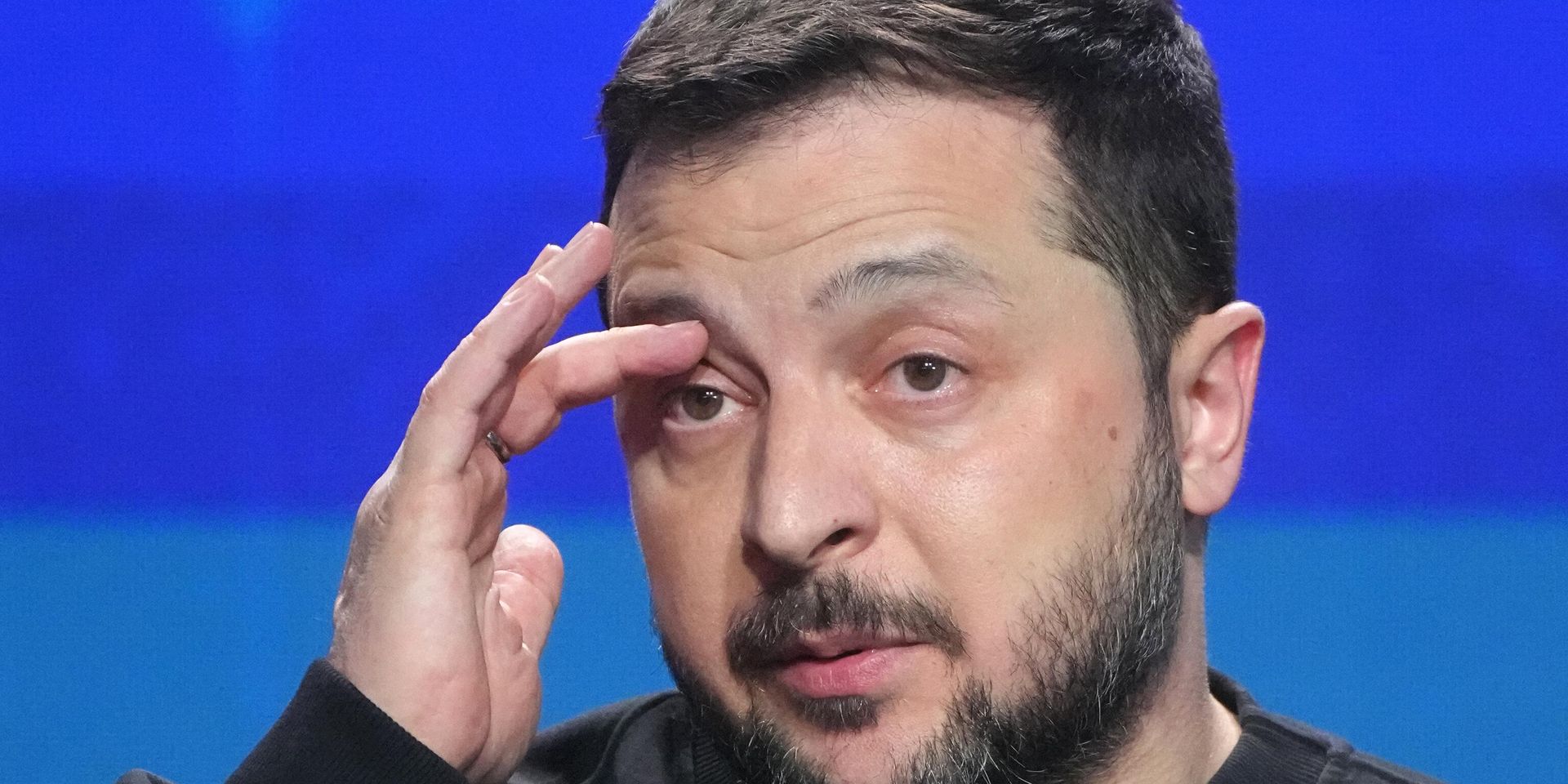 Президент Украины Владимир Зеленский во время своей пресс-конференции в Киеве - ИноСМИ, 1920, 03.12.2024