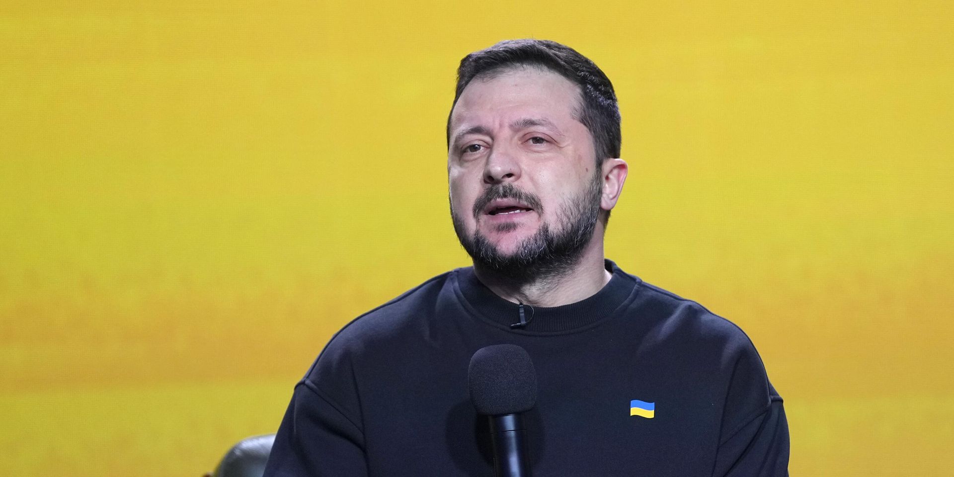 Президент Украины Владимир Зеленский во время своей пресс-конференции в Киеве - ИноСМИ, 1920, 03.01.2024
