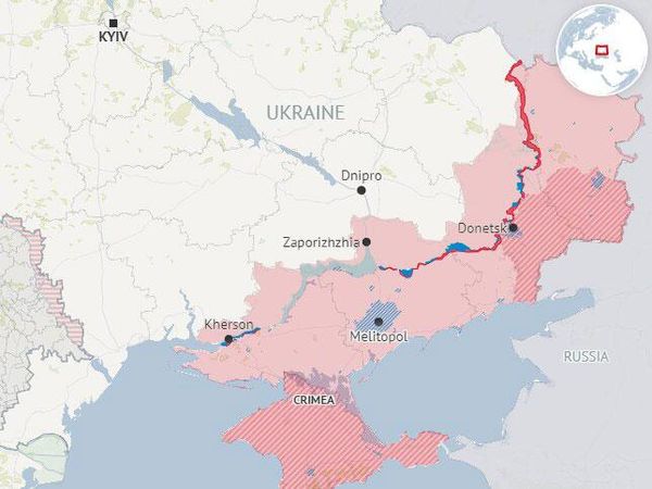 Карта СВО