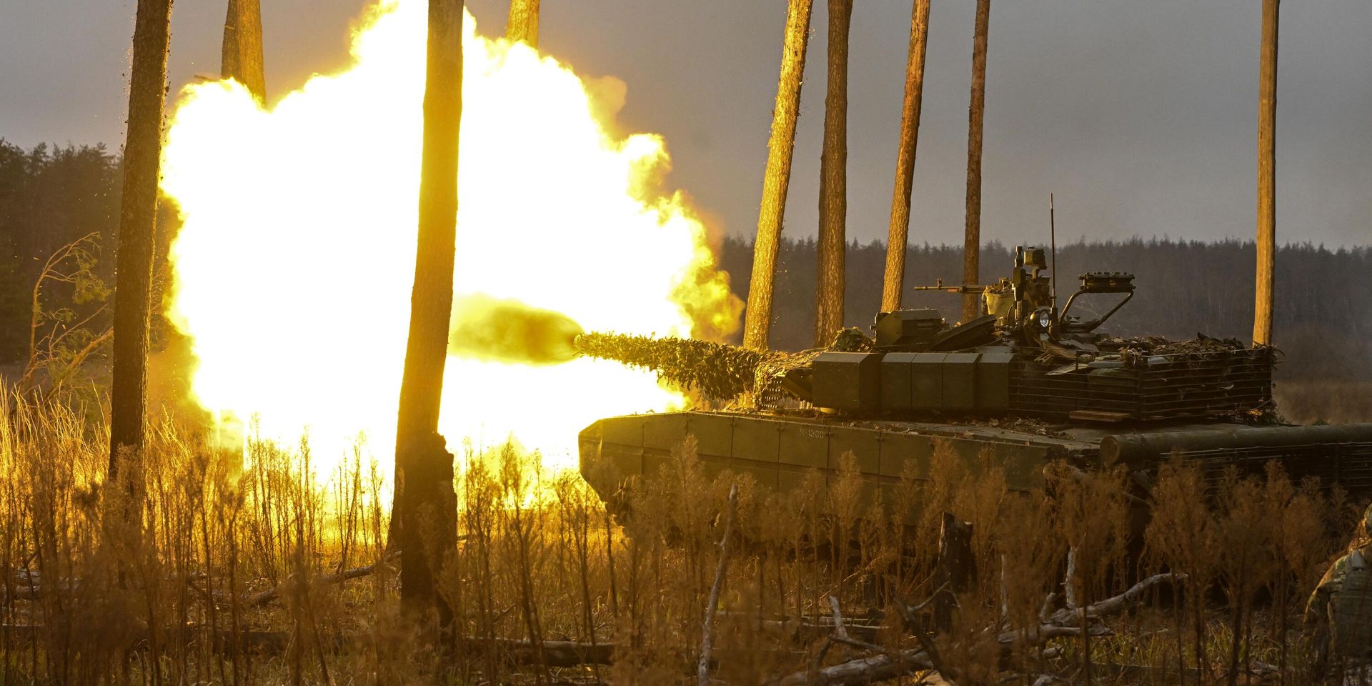 Боевая работа экипажей танков Т-80 на Краснолиманском направлении СВО - ИноСМИ, 1920, 01.02.2024