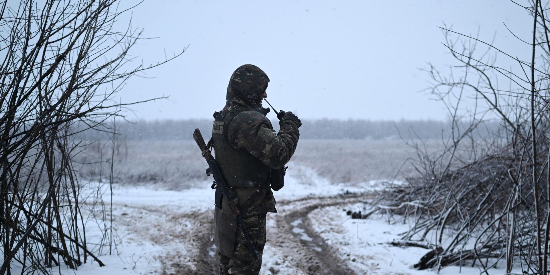 Российский военнослужащий в зоне специальной военной операции.  - ИноСМИ, 1920, 23.01.2024