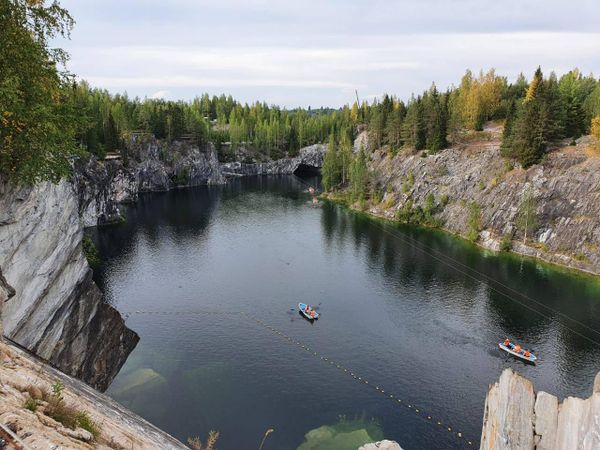 Горный парк Рускеала, Республика Карелия. Автор фотографии: Виктория