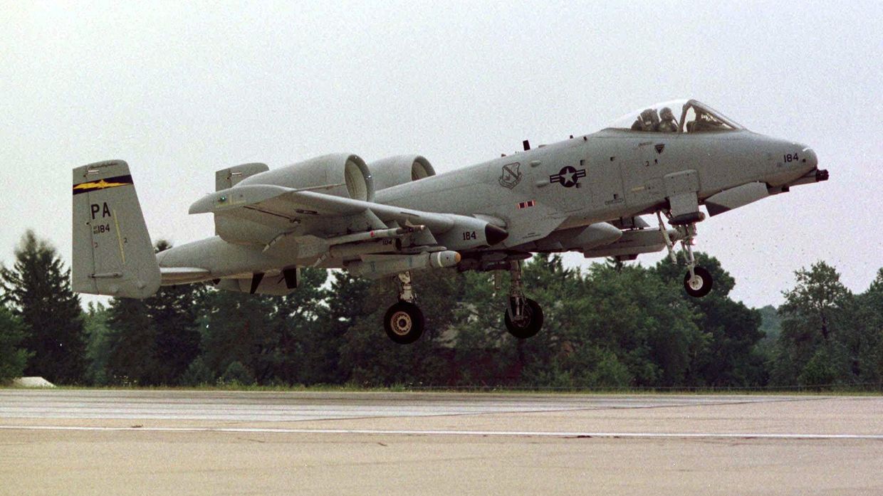 Штурмовик ВВС США А-10 Warthog (Бородавочник)