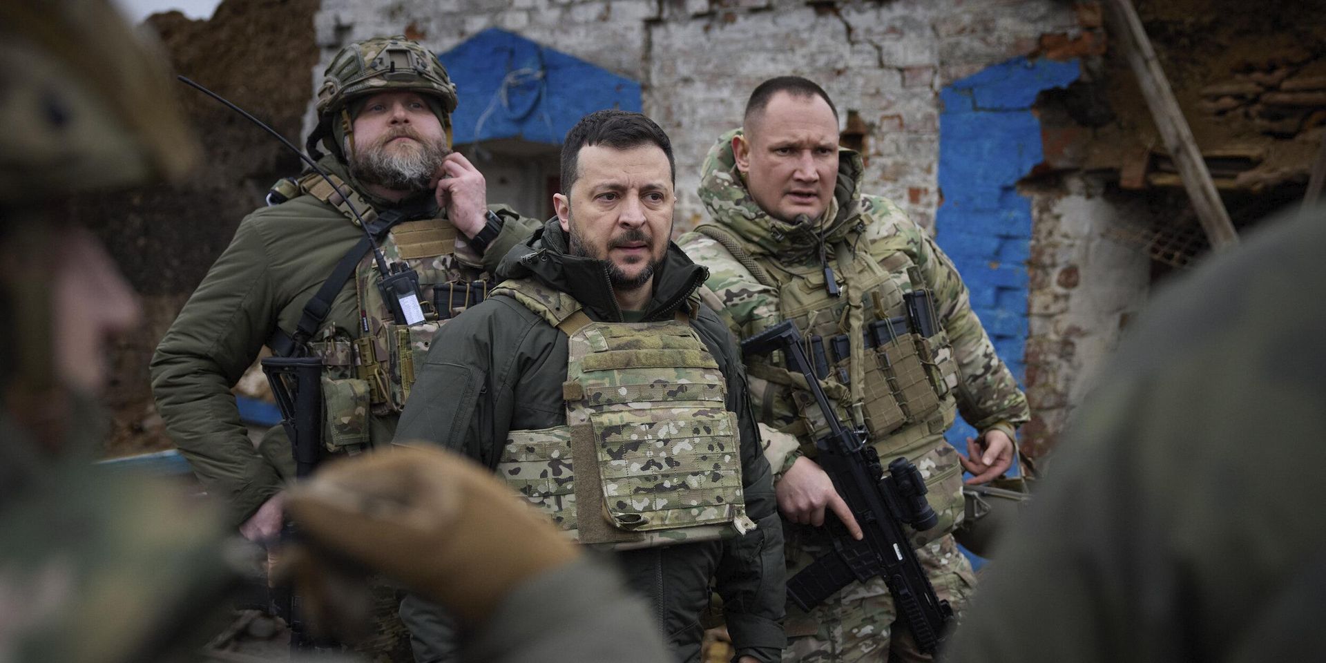 Президент Украины Владимир Зеленский на позициях ВСУ. 4 февраля 2024 года - ИноСМИ, 1920, 12.02.2024