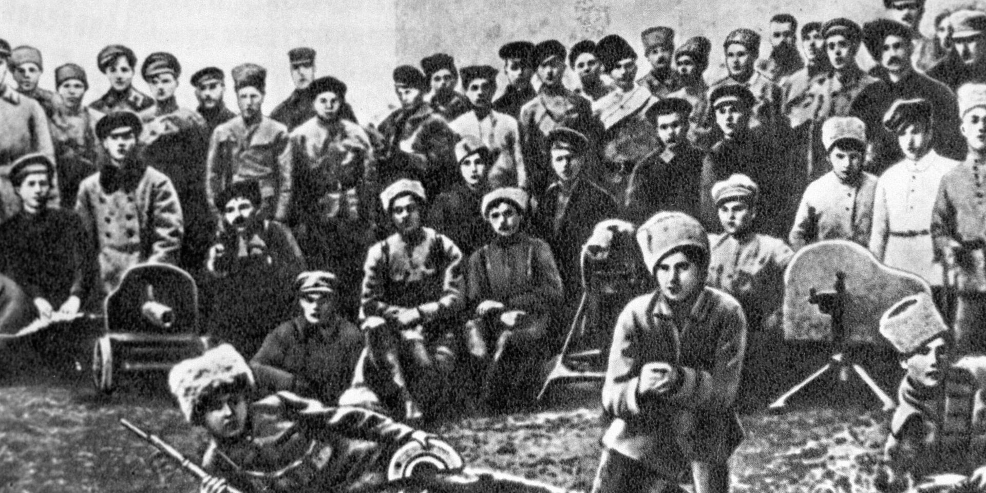 Красногвардейцы Киева - участники боев с войсками Центральной рады.
1919 год. Гражданская война. - ИноСМИ, 1920, 18.02.2024