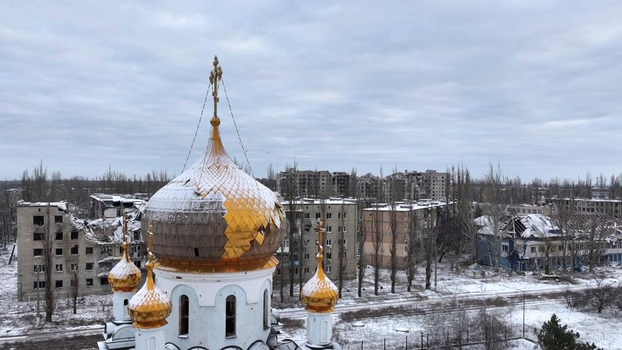 Виды освобожденной Авдеевки