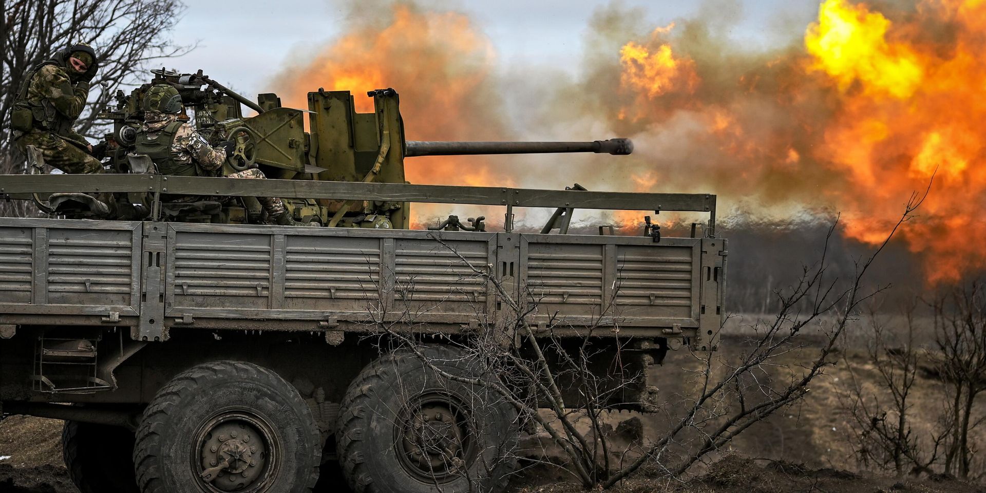 Боевая работа кочующих огневых расчетов зенитной установки С-60 ЦВО на Краснолиманском направлении - ИноСМИ, 1920, 25.02.2024