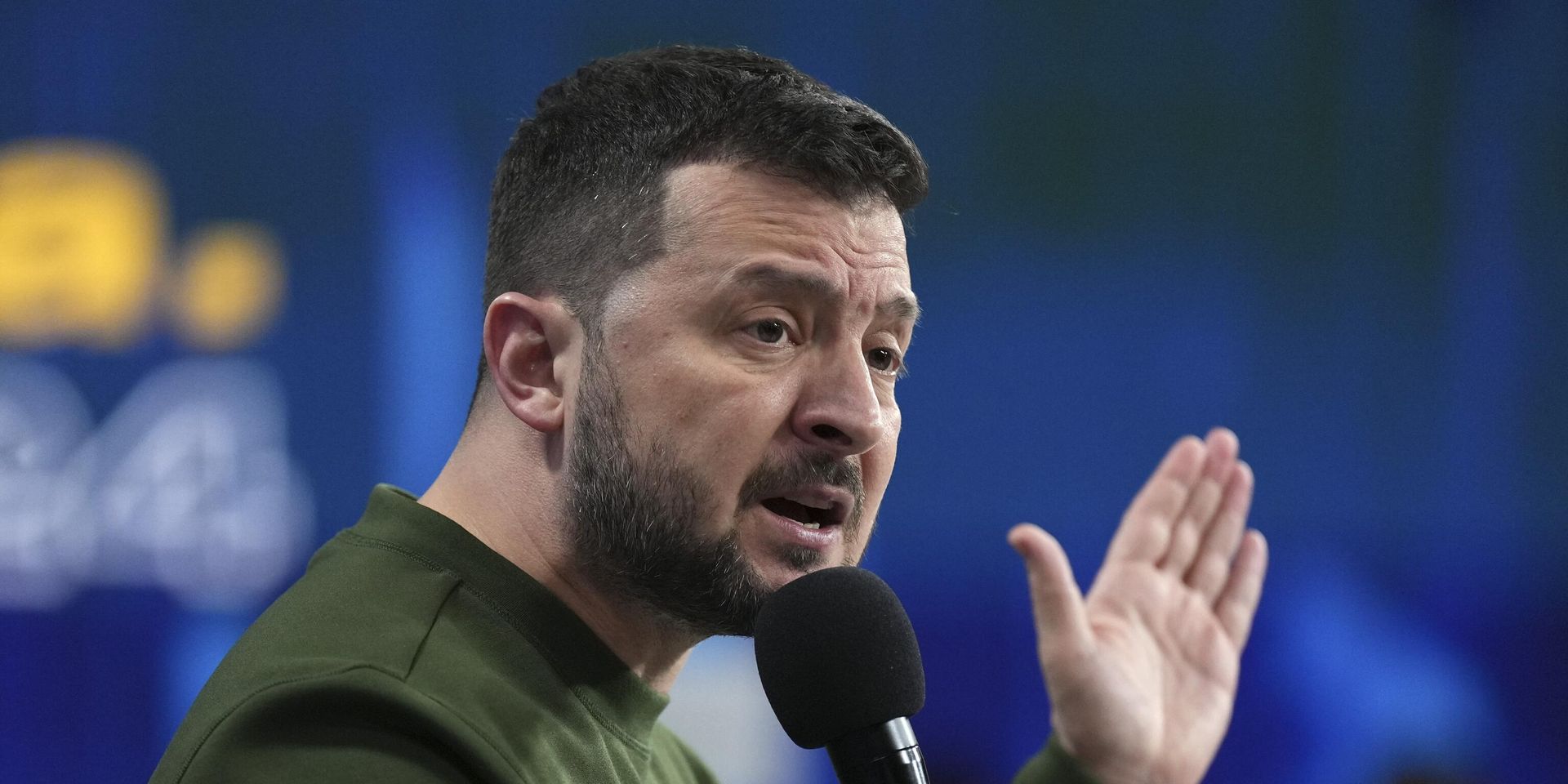 Президент Украины Владимир Зеленский на пресс-конференции в Киеве. Архивная фотография - ИноСМИ, 1920, 20.05.2024