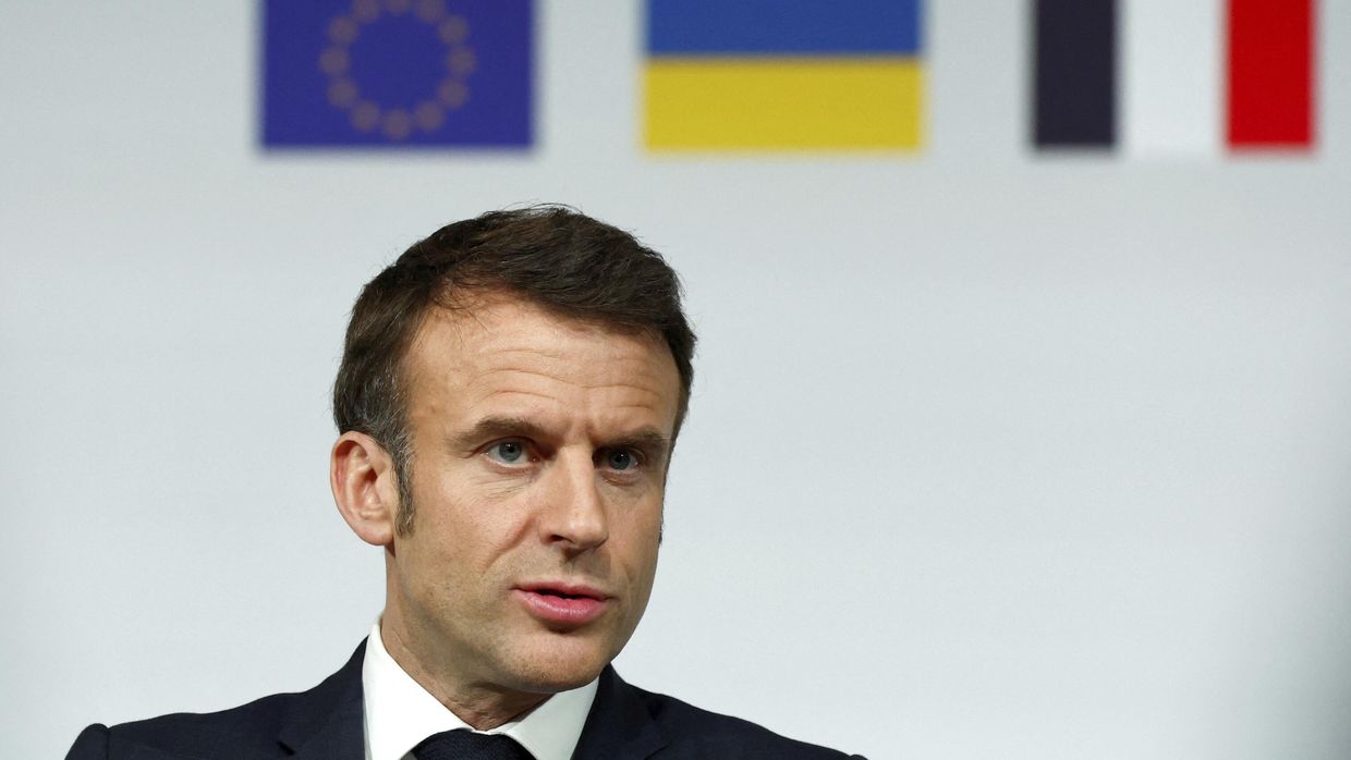 Президент Франции Эммануэль Макрон