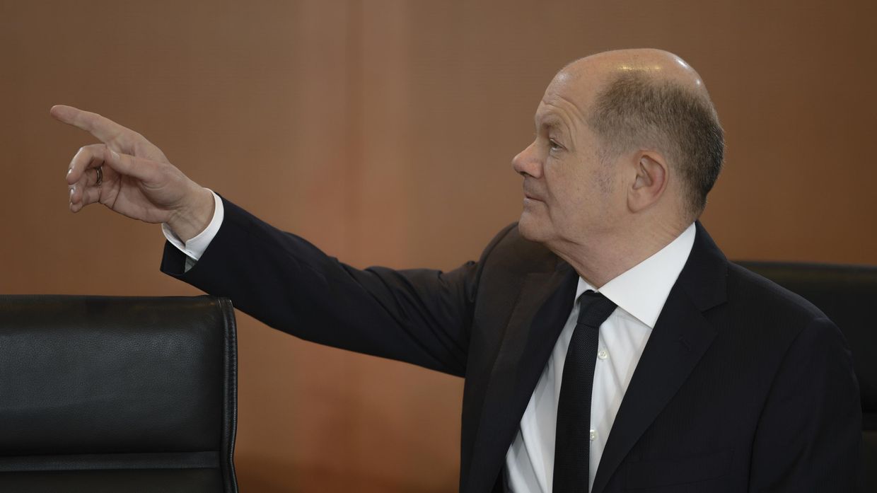 Канцлер Германии Олаф Шольц