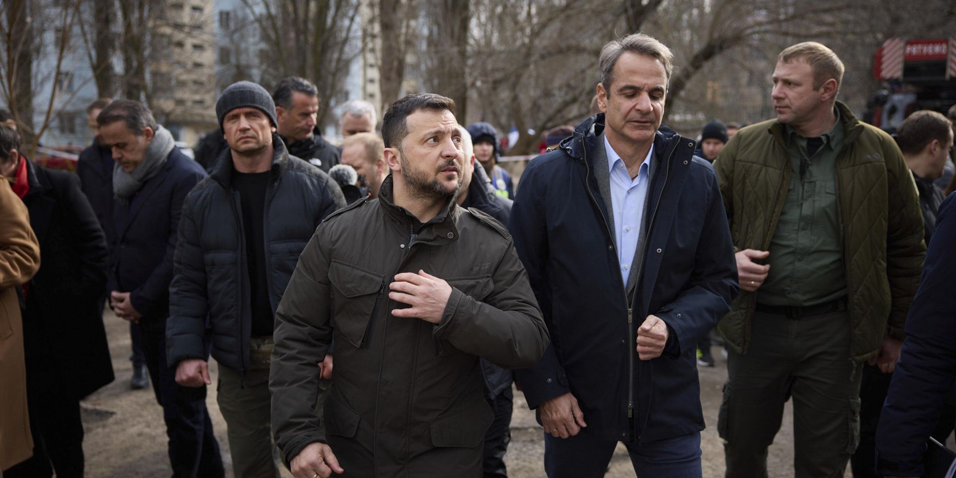 Президент Украины Владимир Зеленский и премьер-министр Греции Кириакос Мицотакис в Одессе 6 марта 2024 года - ИноСМИ, 1920, 07.03.2024