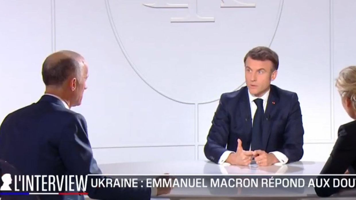 Не можем быть слабыми. Макрон высказался о западных войсках на Украине