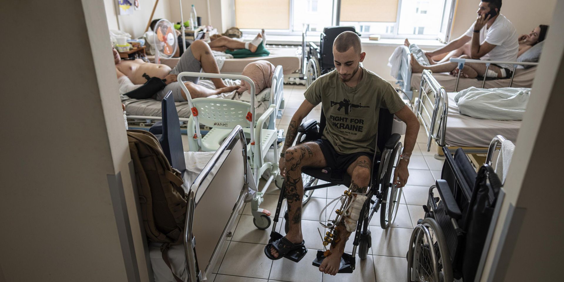 Палата для раненых украинских солдат в больнице Святого Пантелеймона во Львове, Украина - ИноСМИ, 1920, 29.07.2025