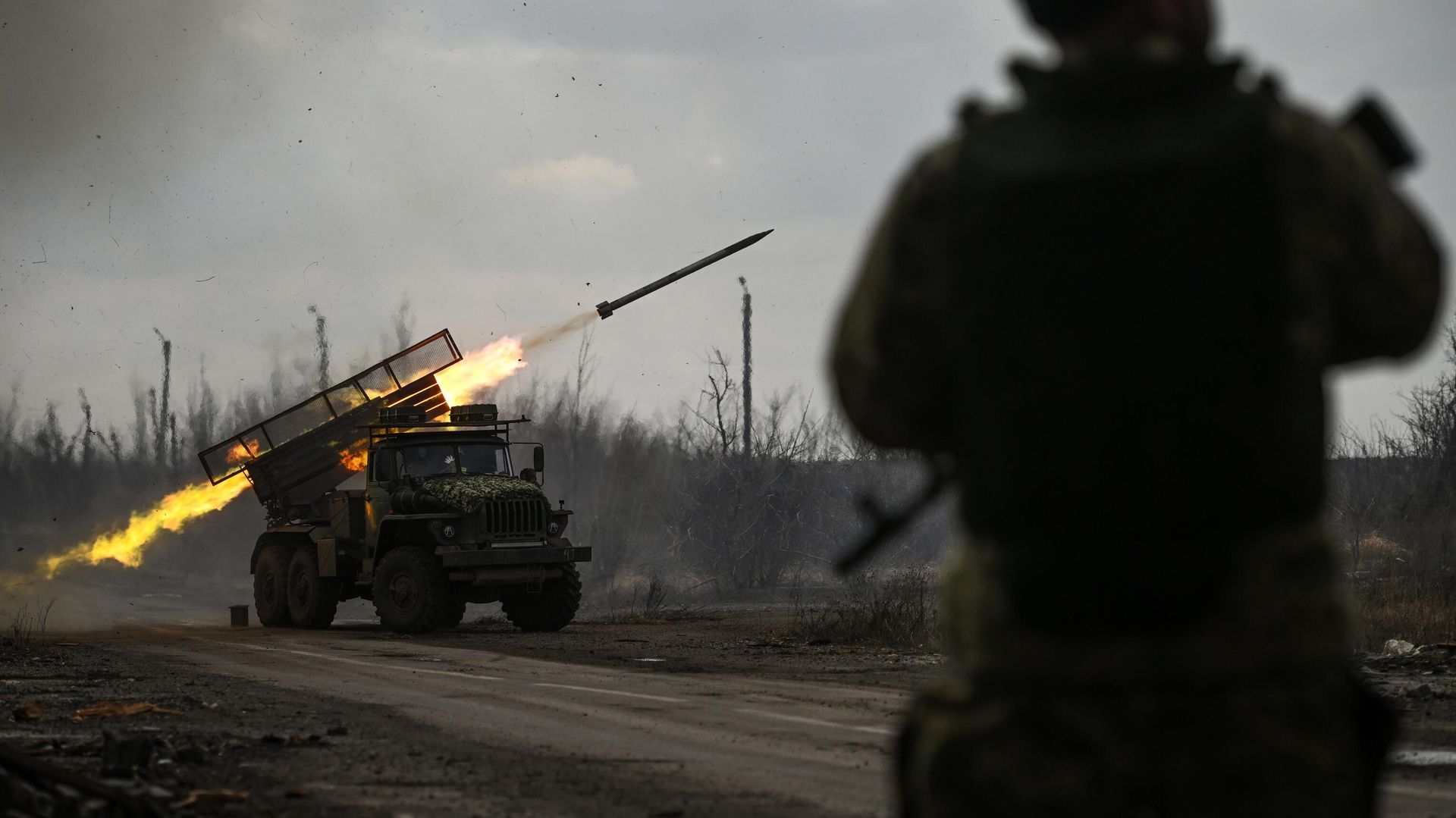 Боевая работа РСЗО Град группировки Центр на Авдеевском направлении - ИноСМИ, 1920, 06.10.2025