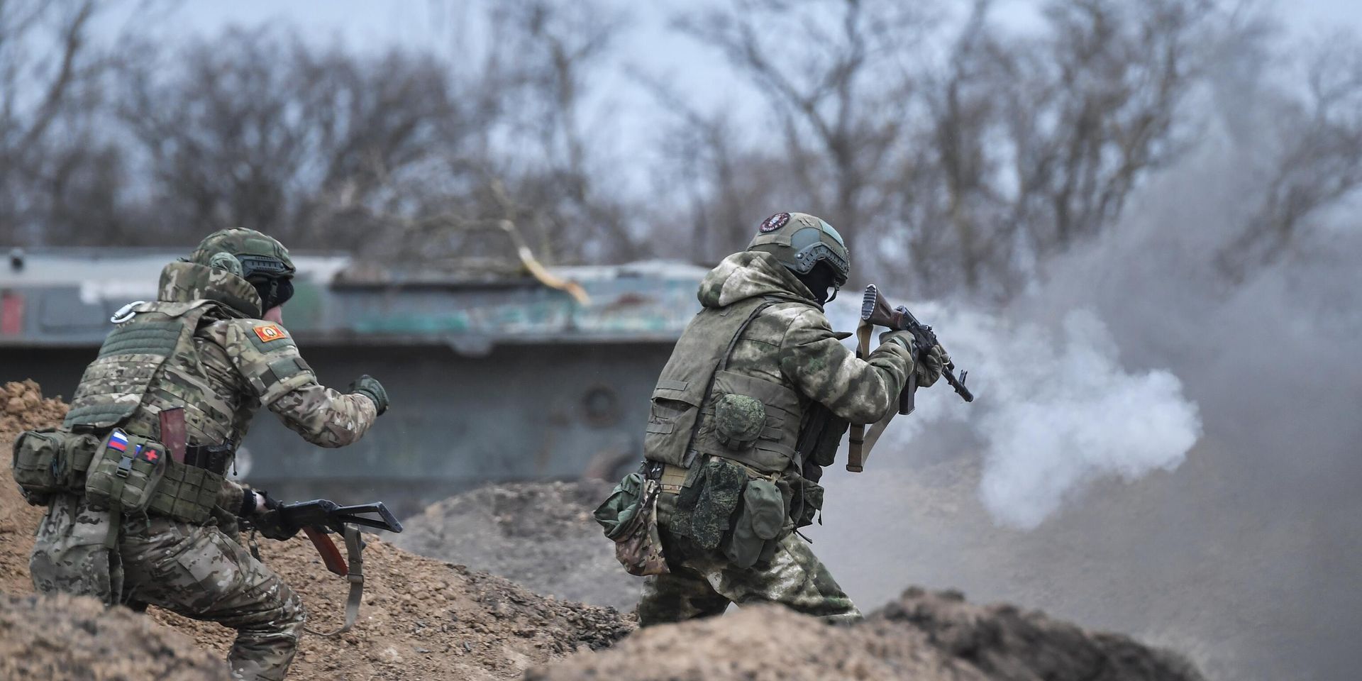 Новоприбывшее на Запорожское направление пополнение ВС РФ проходит обучение на полигоне в зоне СВО - ИноСМИ, 1920, 23.04.2024