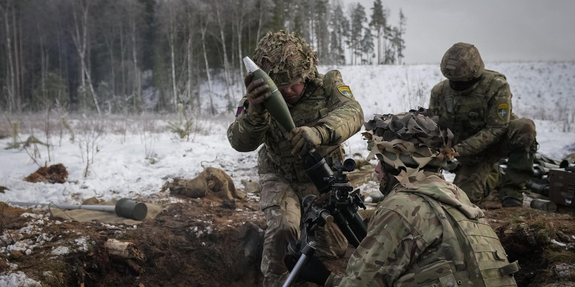 Британские солдаты принимают участие в военных учениях Winter Camp 23 близ Тапы, Эстония - ИноСМИ, 1920, 20.02.2026