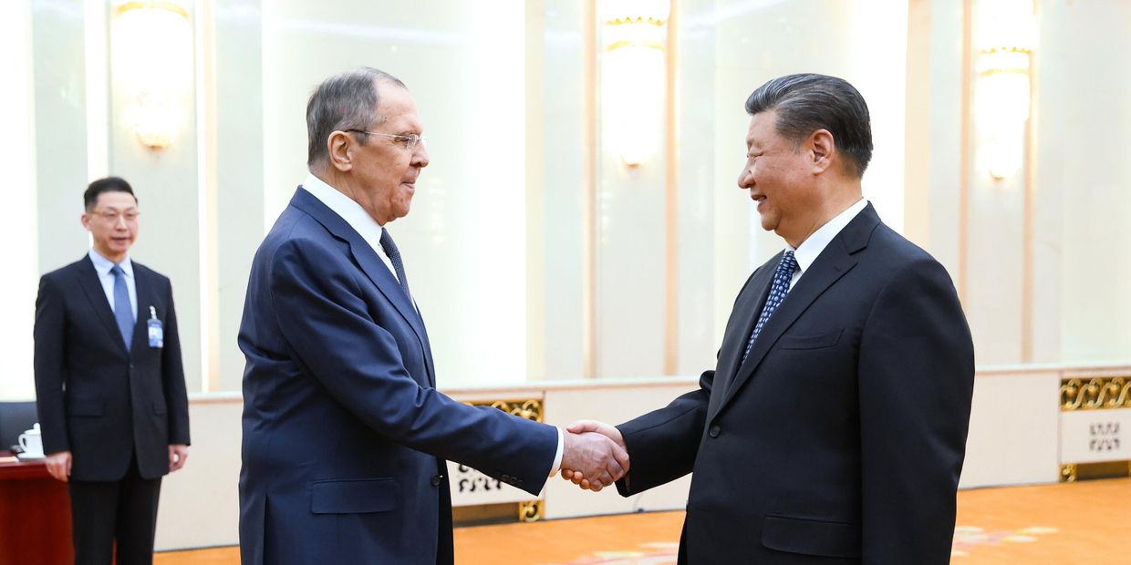 Визит главы МИД Сергея Лаврова в Китай