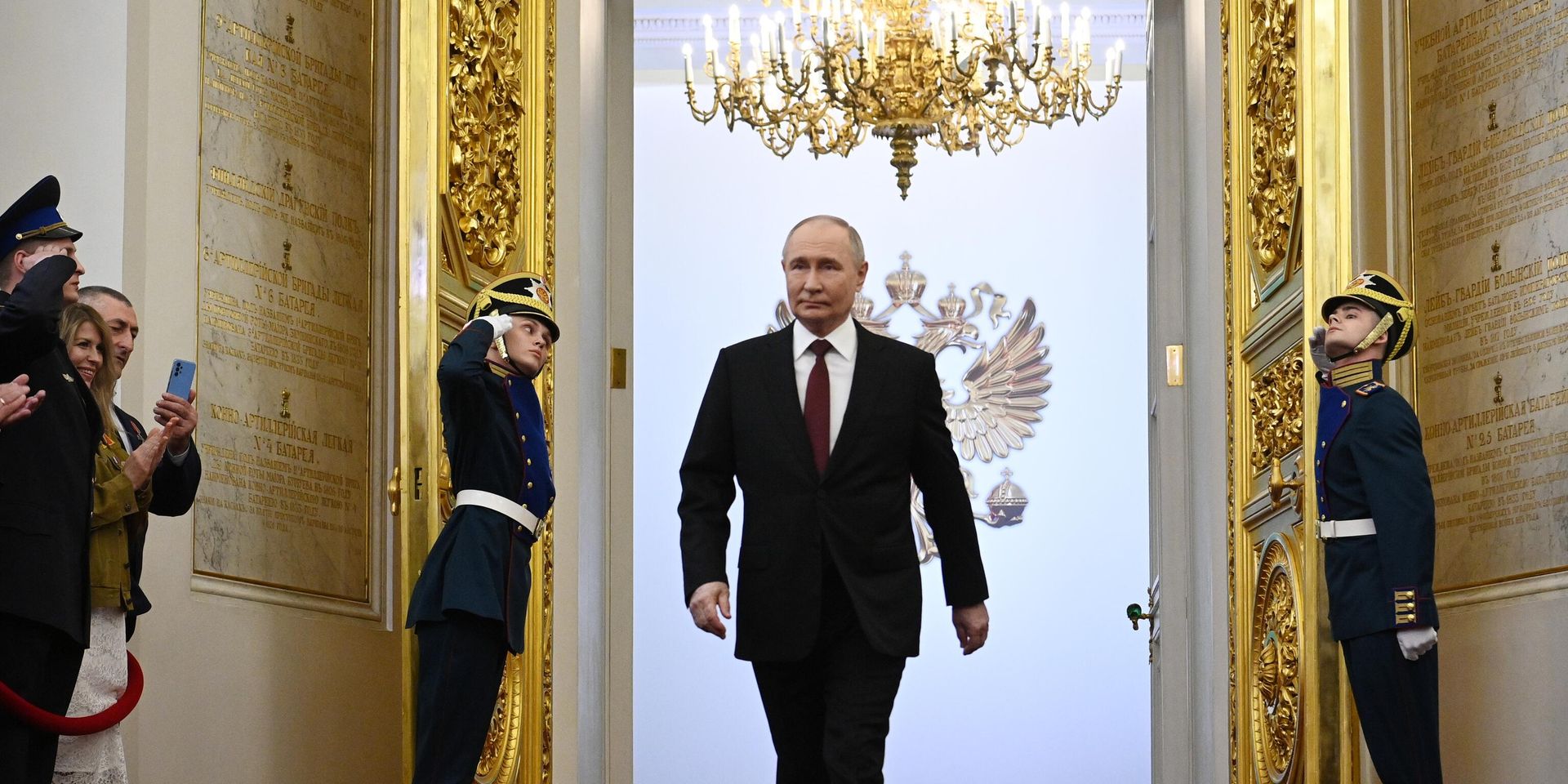 Инаугурация президента РФ Владимира Путина - ИноСМИ, 1920, 08.05.2024