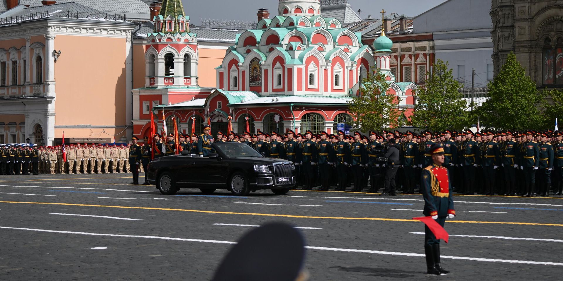 Военный парад, посвященный 79-й годовщине Победы в Великой Отечественной войне - ИноСМИ, 1920, 09.05.2024