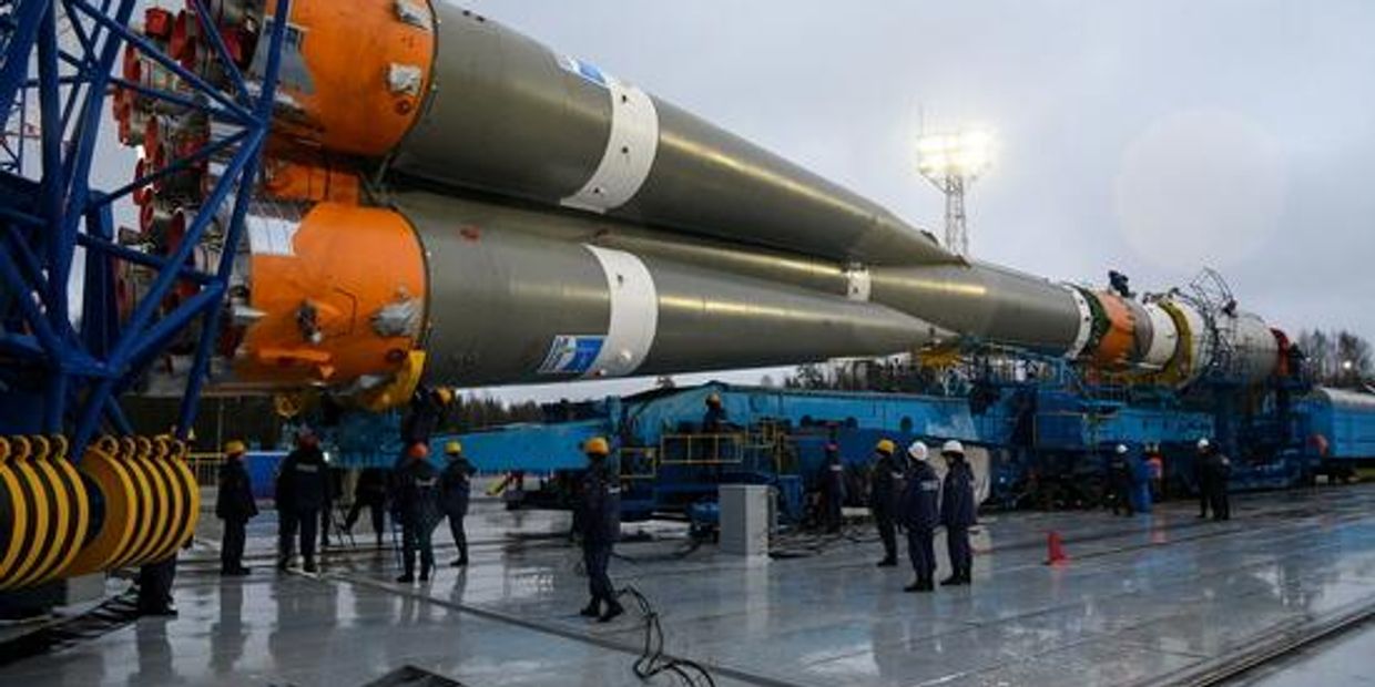 Запуск РН Союз-2 с военным спутником с космодрома Плесецк