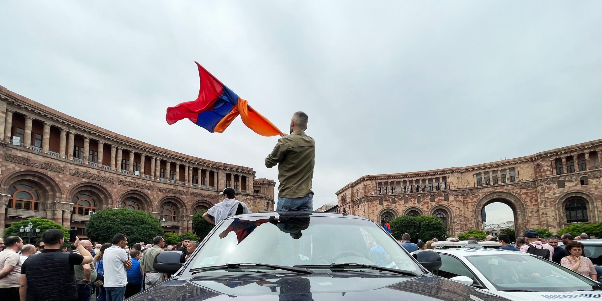 Акция протеста в Ереване Акция протеста в Ереване - ИноСМИ, 1920, 14.04.2026