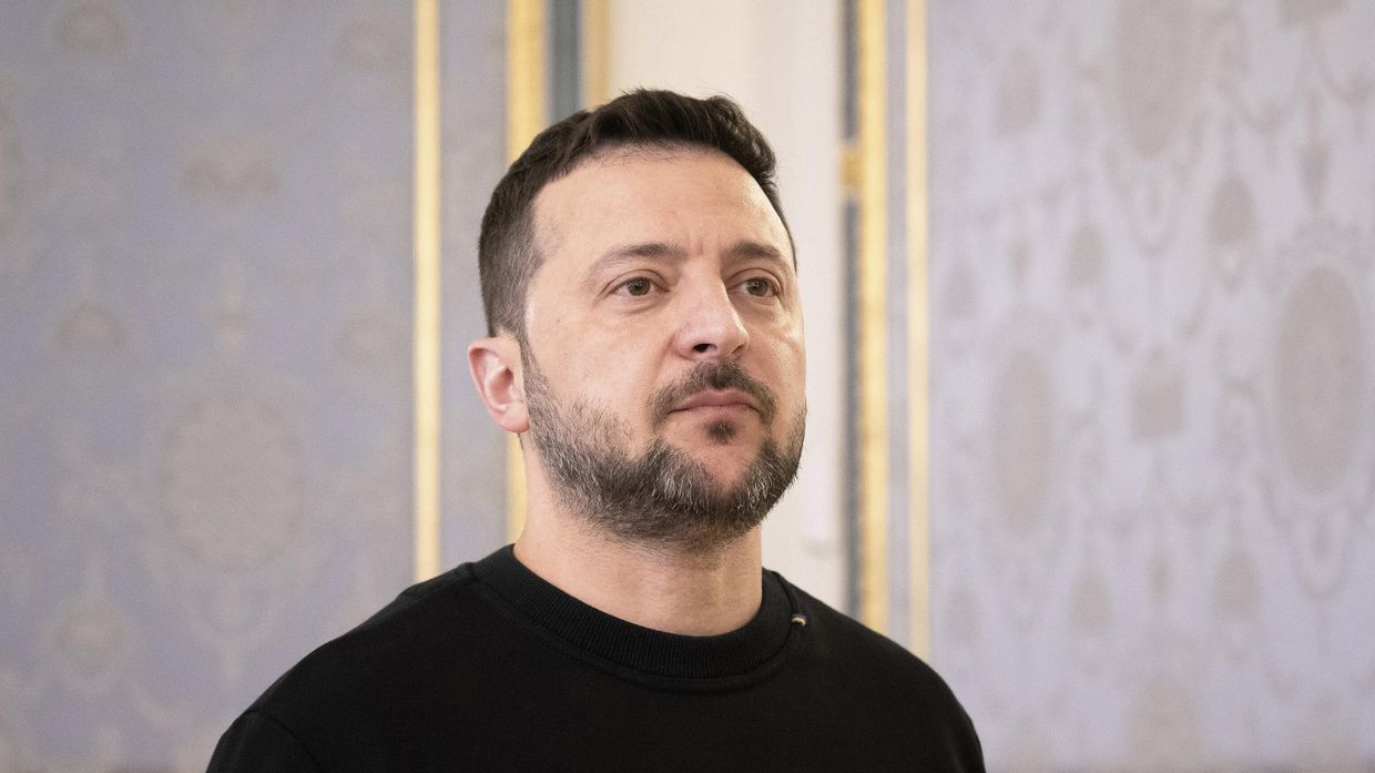 Нелегитимный президент Украины Владимир Зеленский