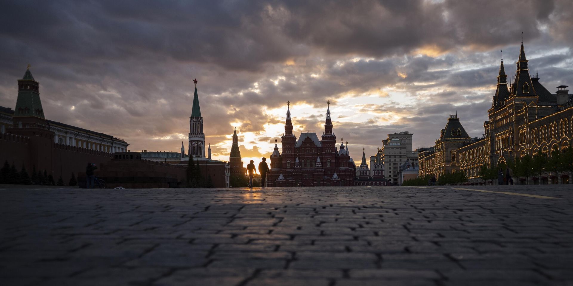 Москва во время режима самоизоляции жителей - ИноСМИ, 1920, 25.04.2025