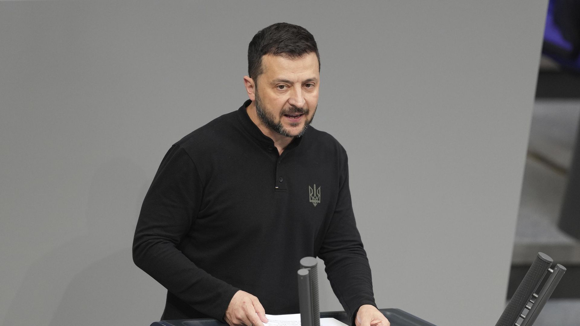Владимир Зеленский выступает с речью в немецком парламенте, 11 июня 2024 года. - ИноСМИ, 1920, 02.07.2024