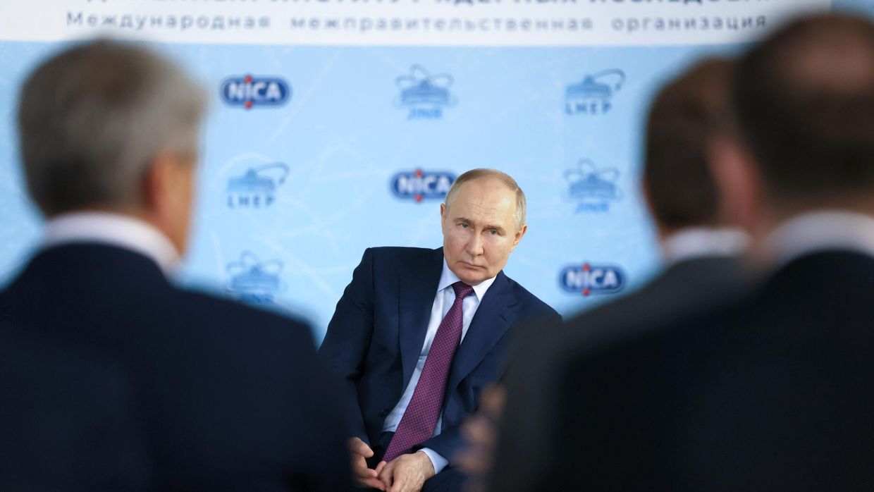 Рабочая поездка президента Владимира Путина в Московскую область