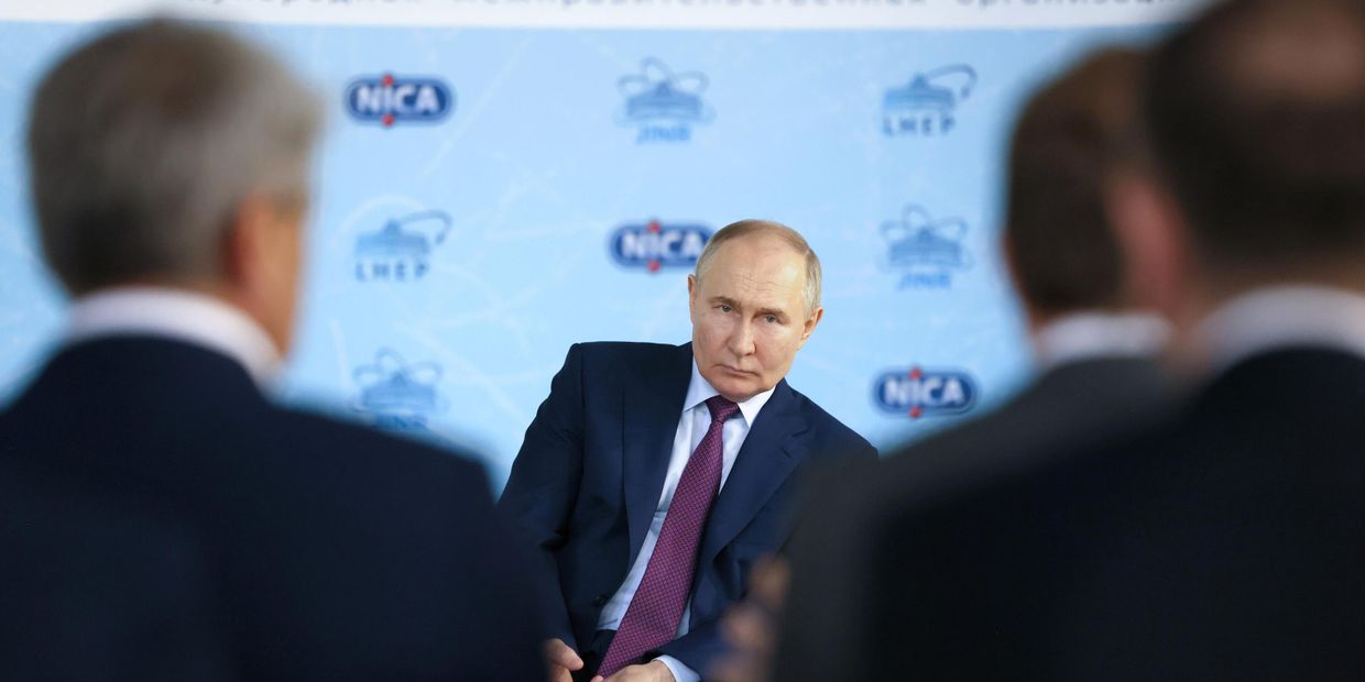 Рабочая поездка президента Владимира Путина в Московскую область