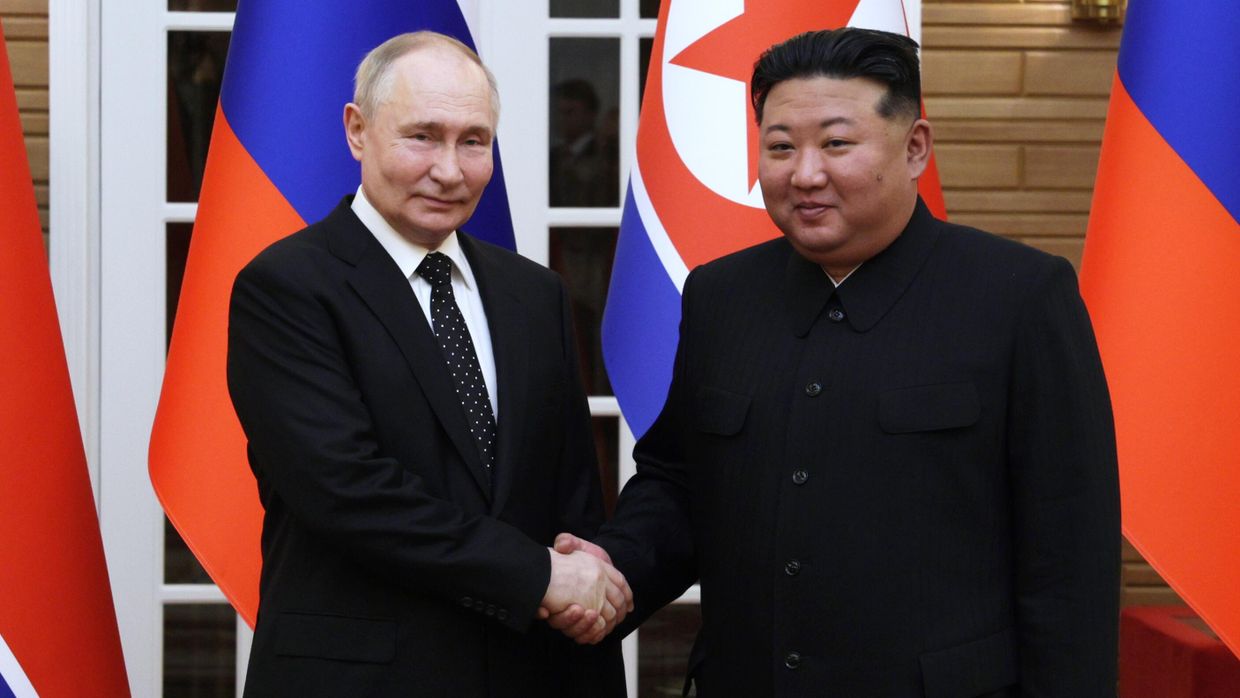 Дружественный государственный визит президента Владимира Путина в КНДР