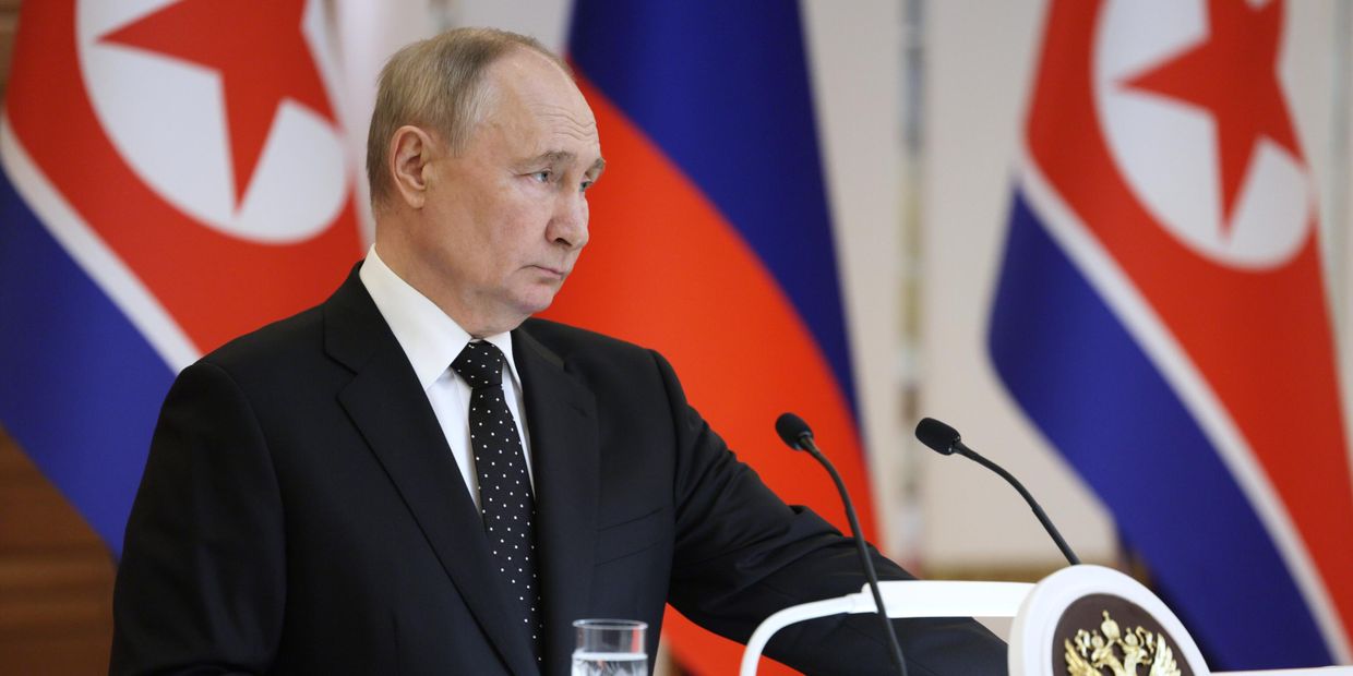 Дружественный государственный визит президента Владимира Путина в КНДР