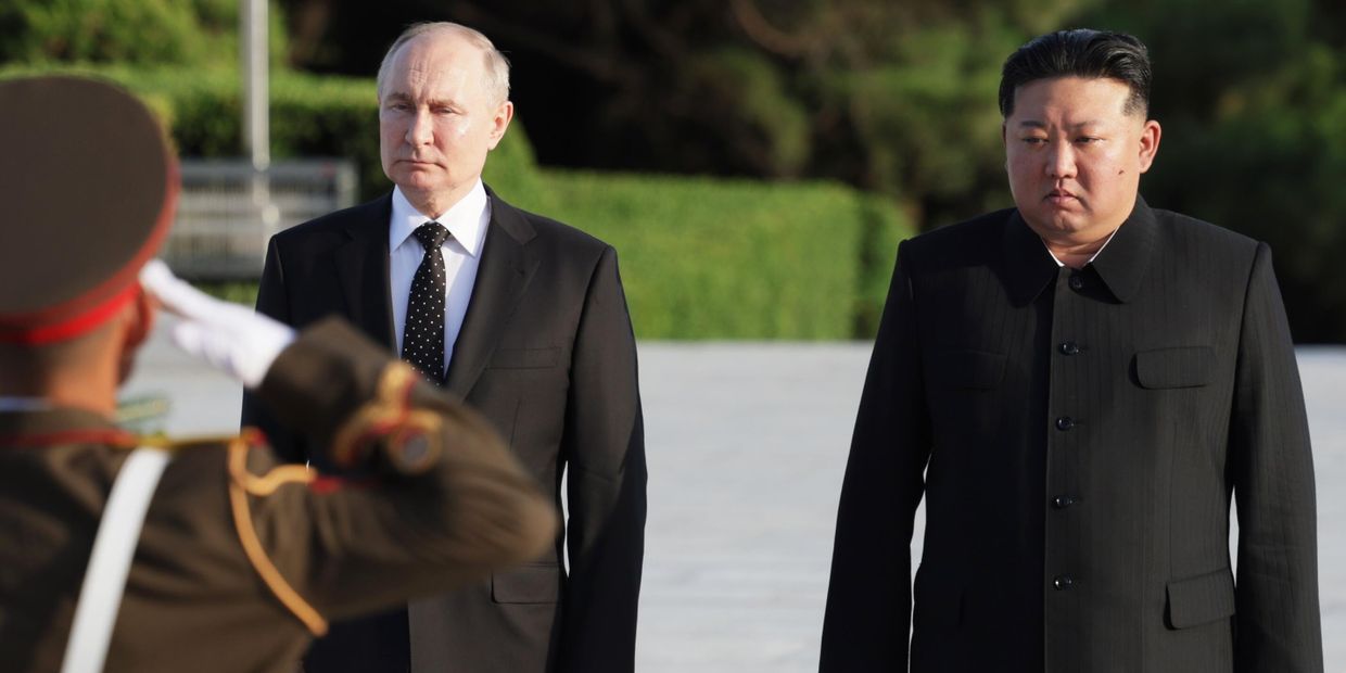 Дружественный государственный визит президента Владимира Путина в КНДР