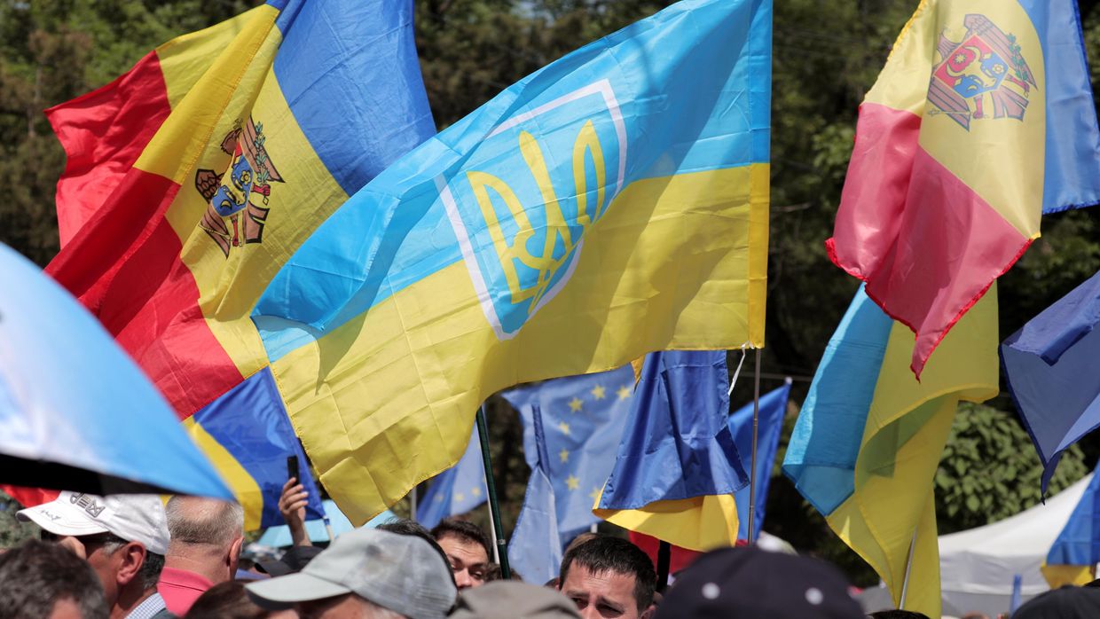 Митинг М. Санду Европейская Молдова