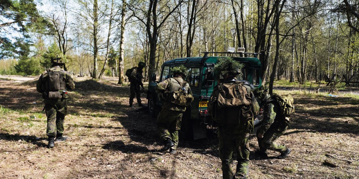 Военные учения в Финляндии