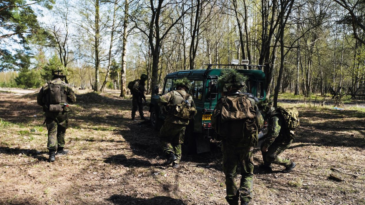 Военные учения в Финляндии