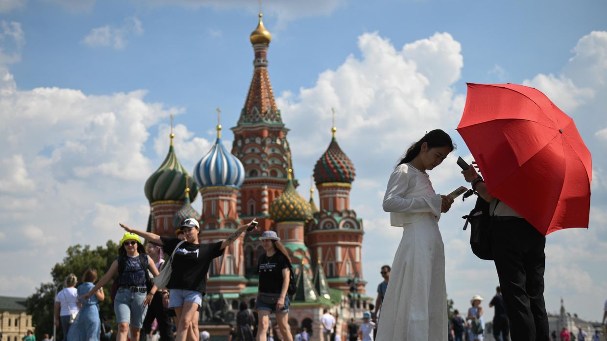 Отдых горожан в Москве