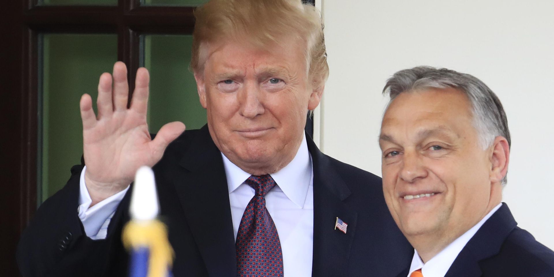 Президент Дональд Трамп приветствует премьер-министра Венгрии Виктора Орбана в Белом доме 13 мая 2019 года - ИноСМИ, 1920, 17.01.2025