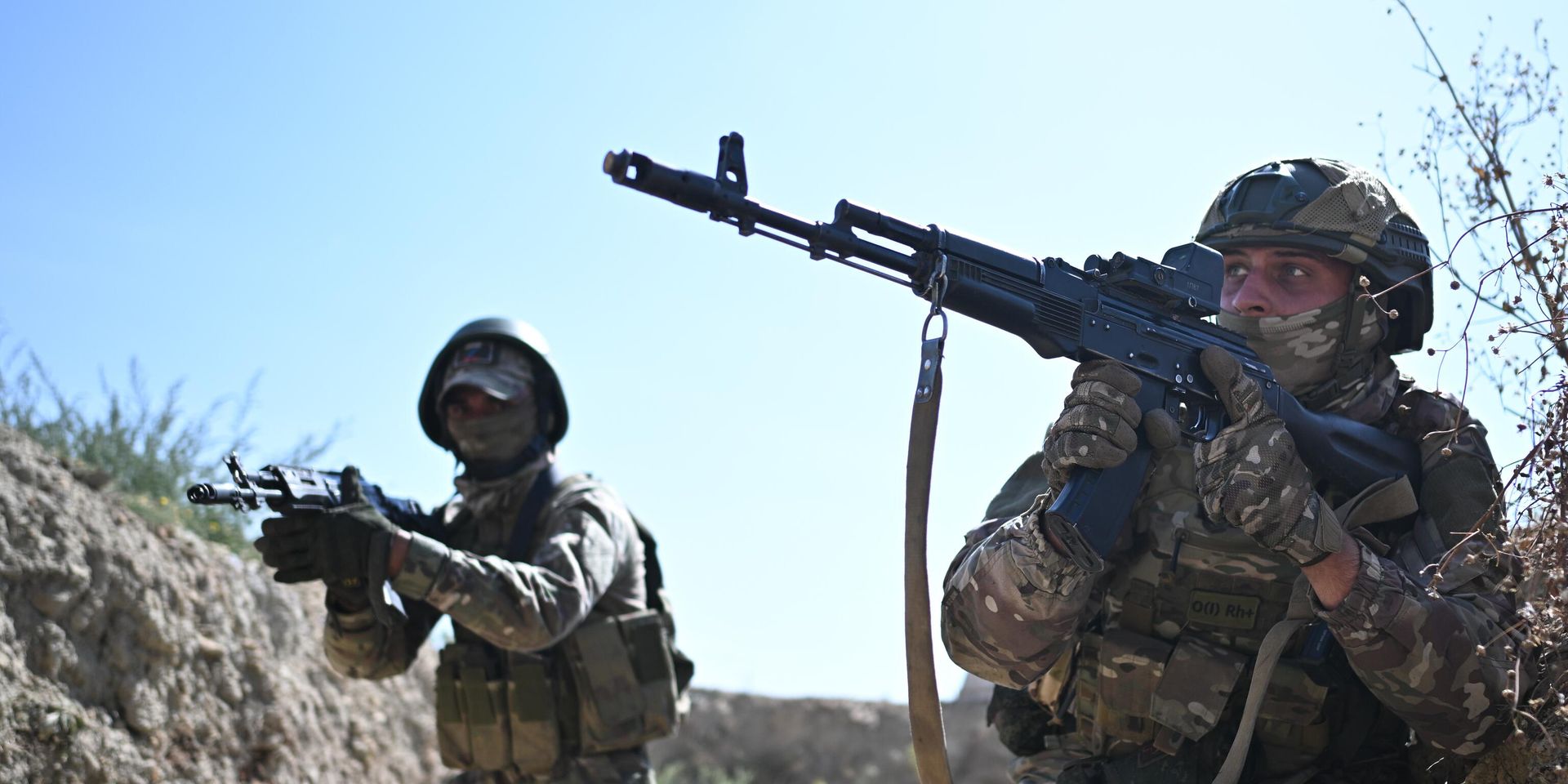 Военнослужащие Южной группировки во время отработки боевого слаживания - ИноСМИ, 1920, 01.11.2024