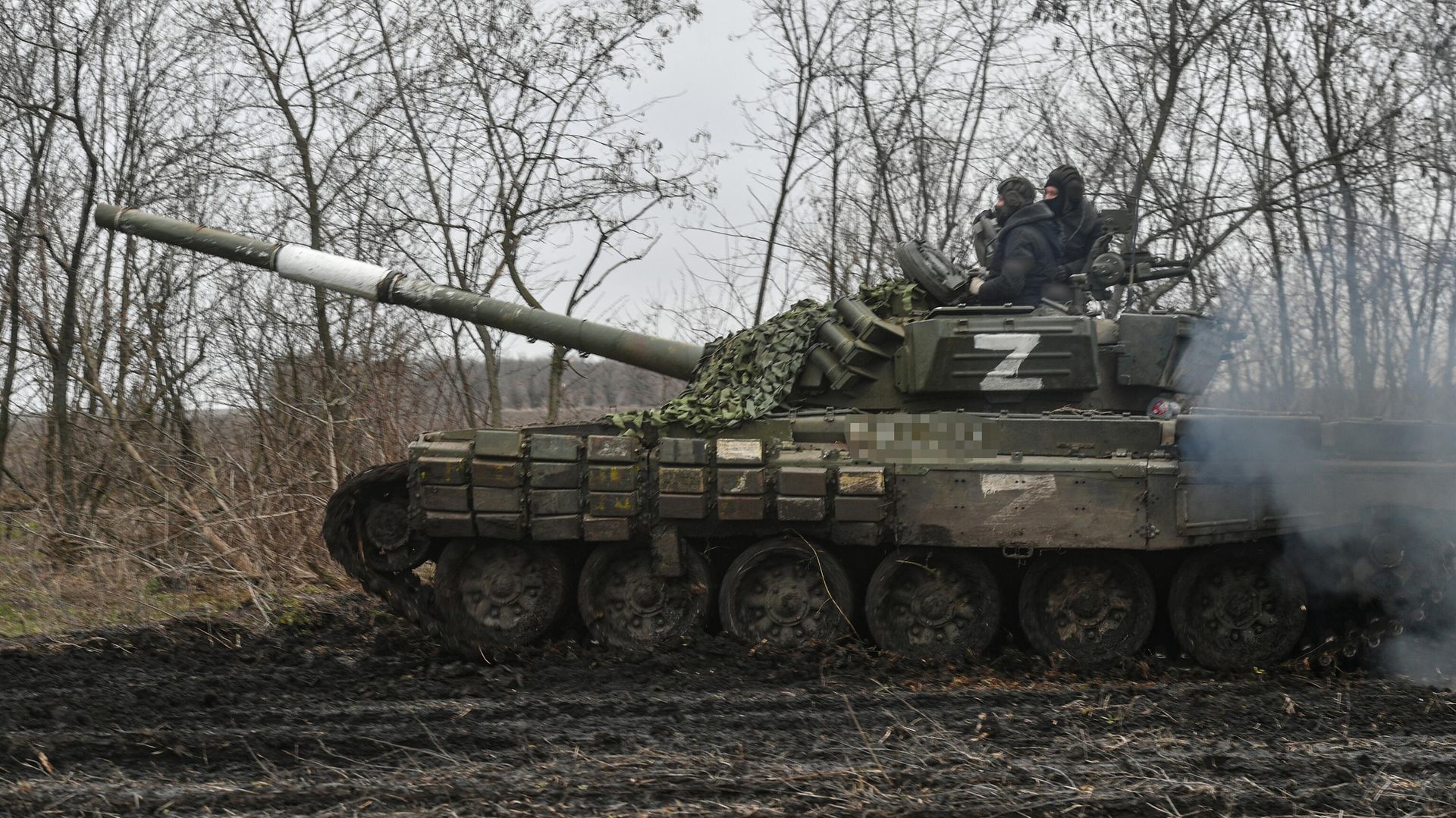 Работа танков Т-72Б в южном секторе специальной военной операции - ИноСМИ, 1920, 05.11.2024