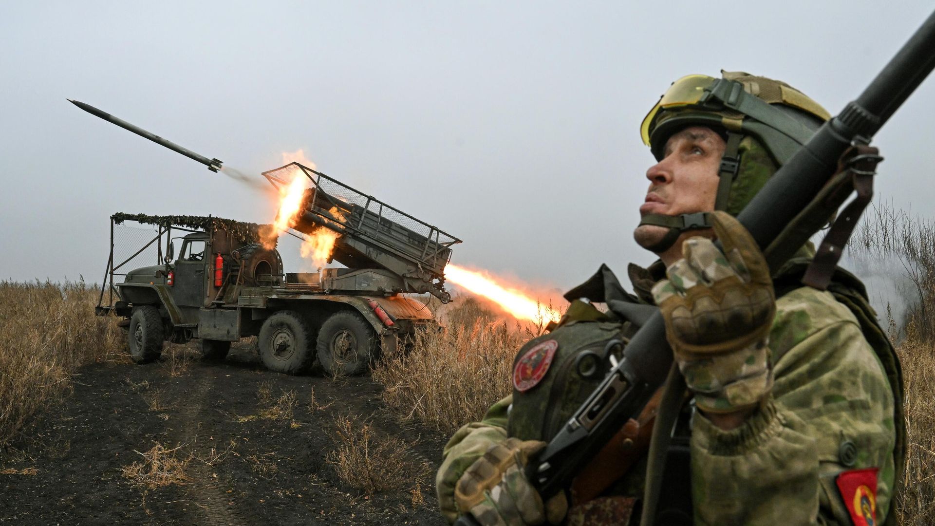 Боевая работа РСЗО Град группировки Центр на Красноармейском направлении СВО - ИноСМИ, 1920, 10.03.2025