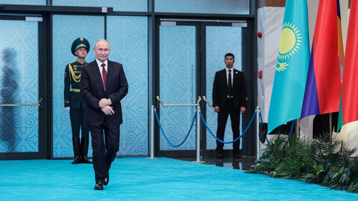 Государственный визит президента РФ В. Путина в Казахстан