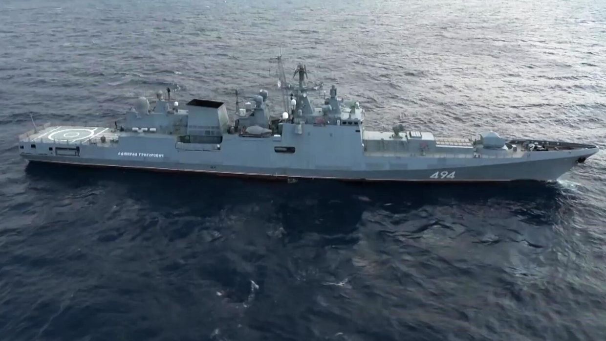 Учения ВМФ России на базе в Тартусе Учения ВМФ России на базе в Тартусе