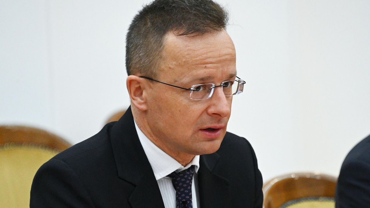 Министр иностранных дел и внешнеэкономических связей Венгрии Петер Сийярто