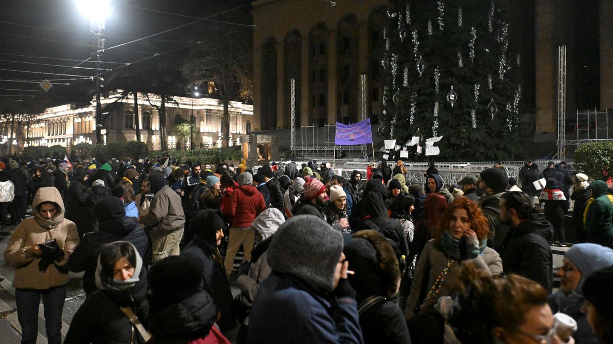 Протесты в Тбилиси