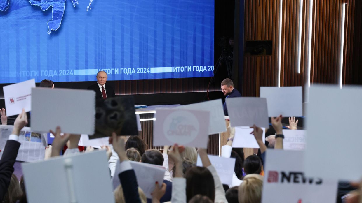 Итоги 2024 года с Владимиром Путиным