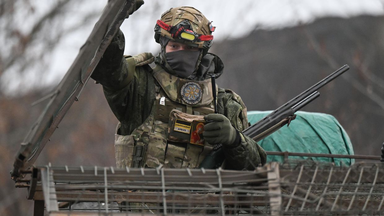 Боевая работа РСЗО БМ-21 Град на Красноармейском направлении СВО