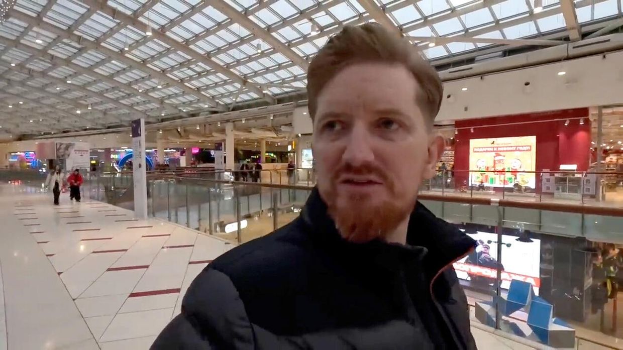 Шотландский блогер посетил крупнейший торговый центр России