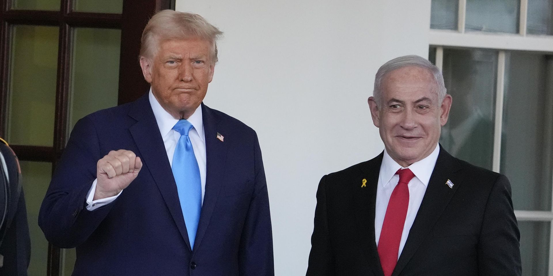 Президент Дональд Трамп приветствует премьер-министра Израиля Биньямина Нетаньяху у Западного крыла Белого дома - ИноСМИ, 1920, 08.06.2026