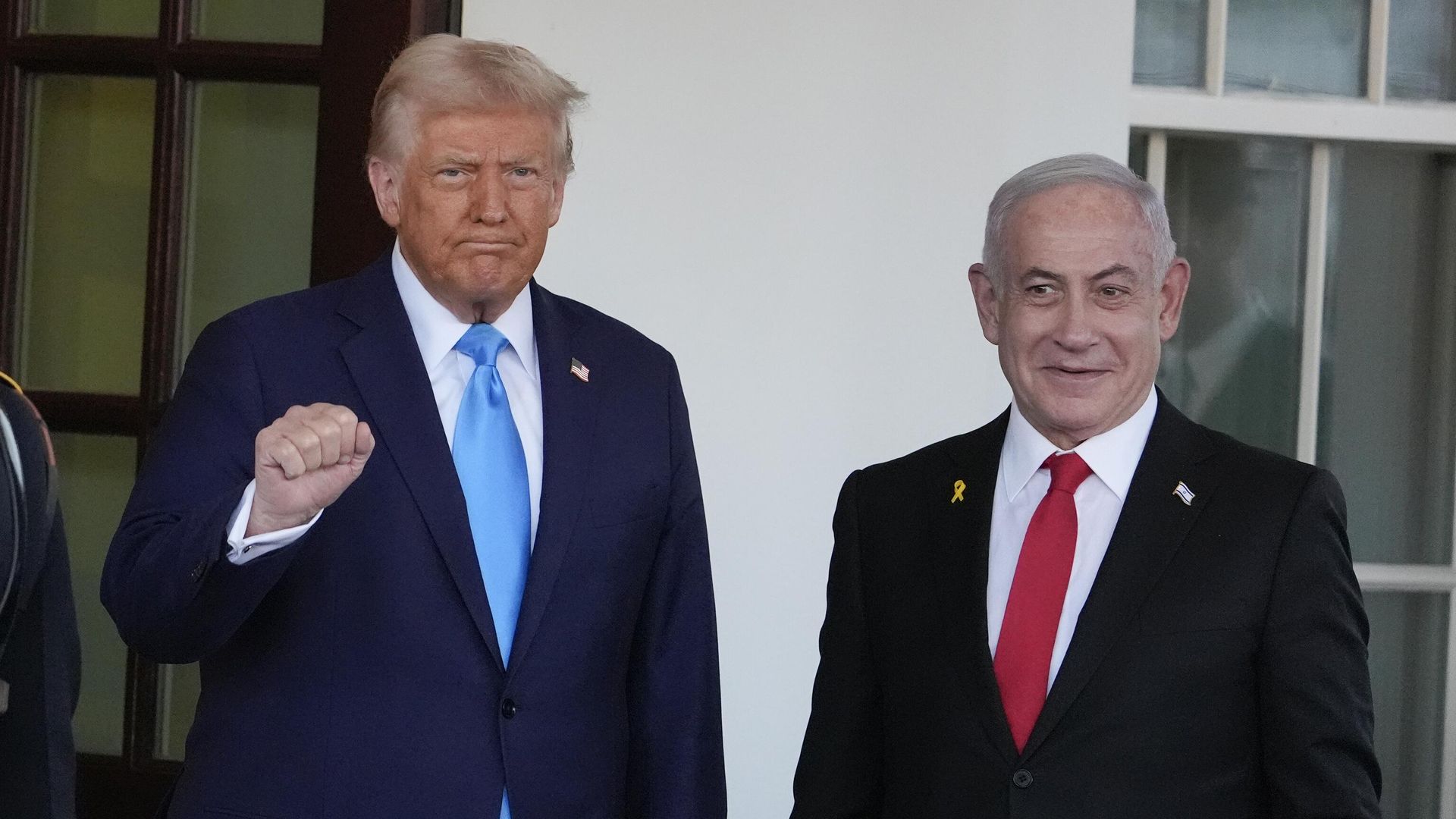 Президент Дональд Трамп приветствует премьер-министра Израиля Биньямина Нетаньяху у Западного крыла Белого дома - ИноСМИ, 1920, 21.05.2026